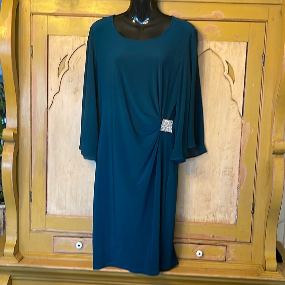 J.B.S teal dress